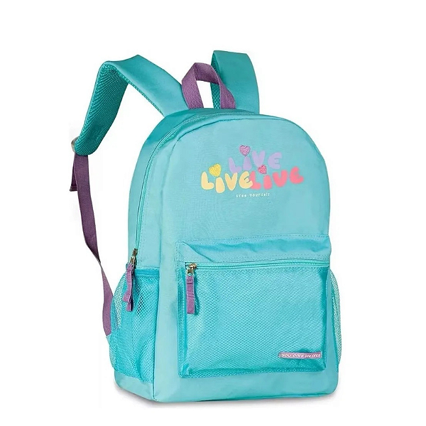 Mochila Escolar Clio Live Azul