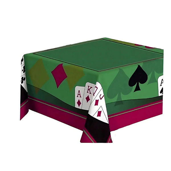 Toalha de Mesa Cassino Quadrada