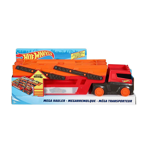 Mega Caminhão HotWheels 50 Carrinhos