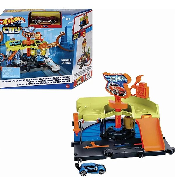 Pista HotWheels Lava Rápido Express