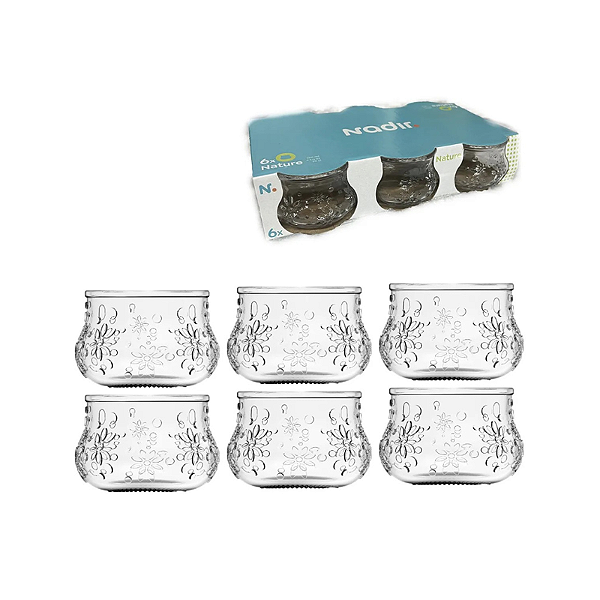 Kit 6 Tigelas 200mL para Sobremesa Nadir