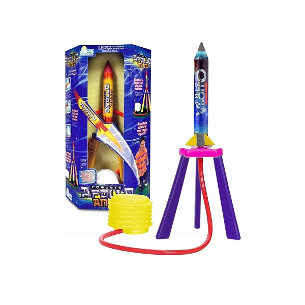Brinquedo Infantil Foguete Apollo