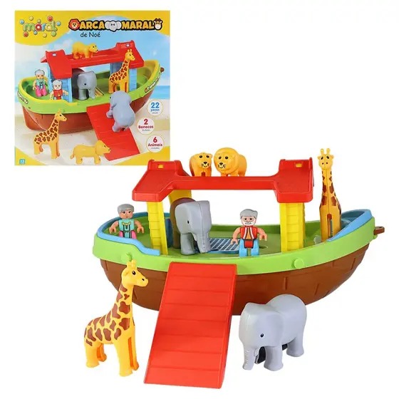 Brinquedo Arca de Noé Para Montar