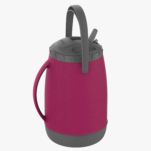 Garrafa Térmica 2,5L Tereré Soprano Rosa