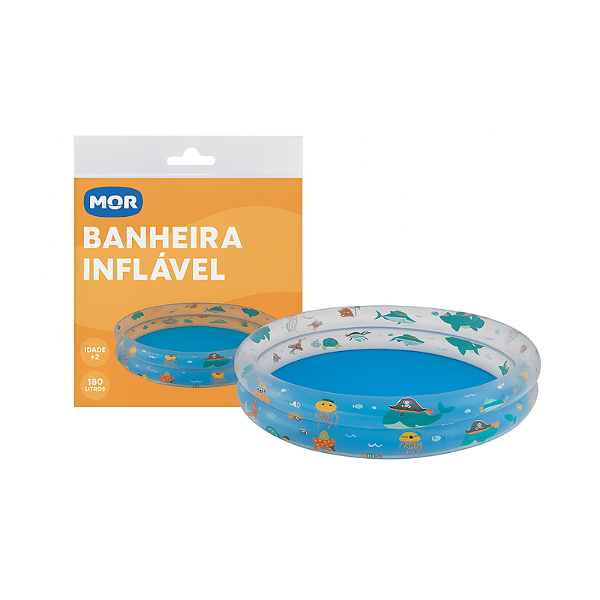 Piscina Banheira Inflável 180 Litros Estampado