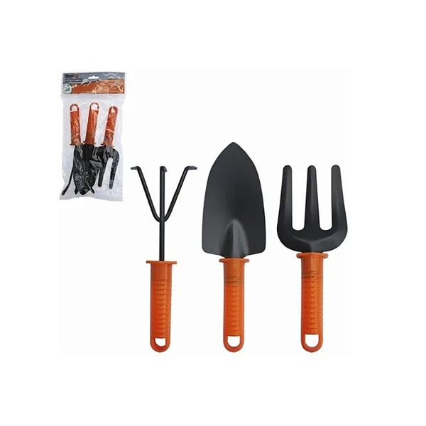 Kit 3 Ferramentas Jardinagem
