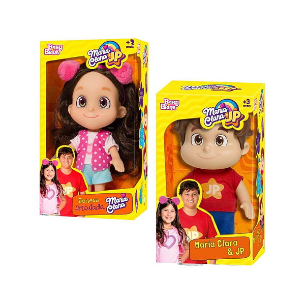 Boneco Maria Clara e Jp