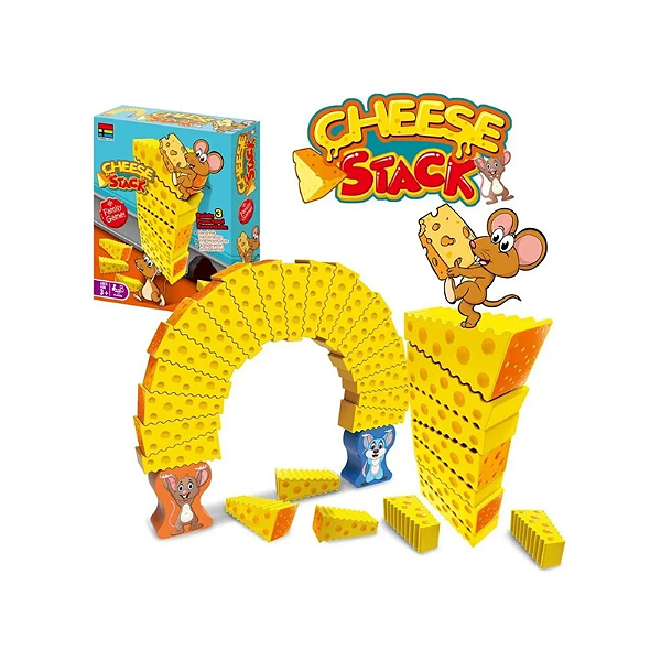 Jogo Torre de Queijos Cheese Stack