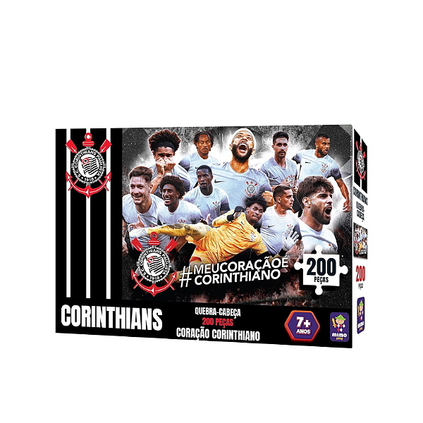 Quebra Cabeça Corinthians 200 Peças