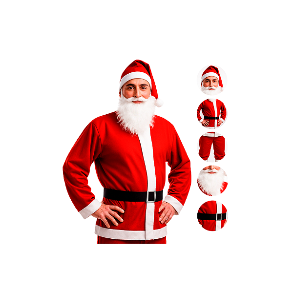 Fantasia Papai Noel Completa Natal