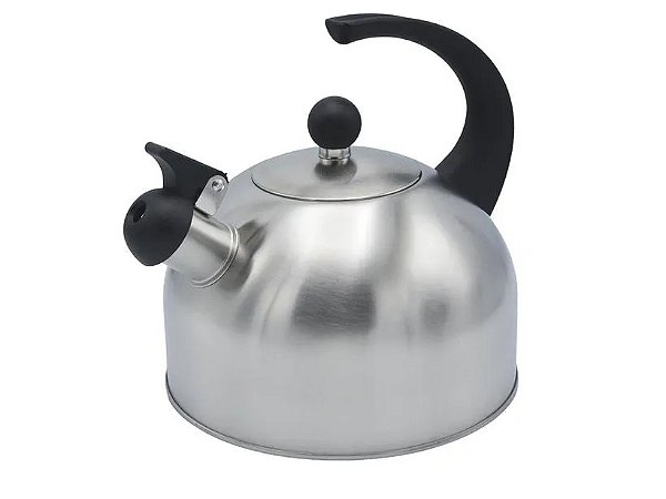 Chaleira 2,5L Silver Inox C/ Apito