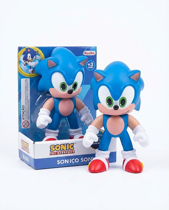 Brinquedo Boneco Sonic Hedgehog