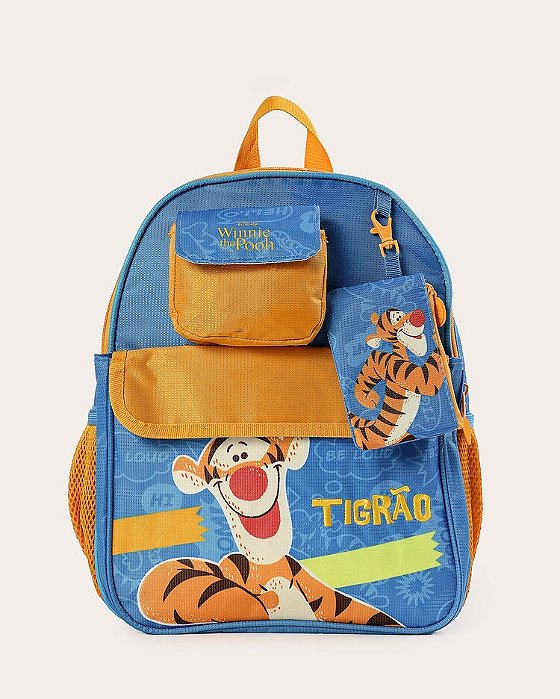 Mochila Infantil Tigrão Com Carteira 7908040487269