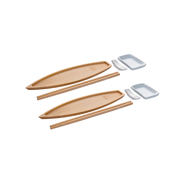 Conjunto Sushi 8 Peças Lyor Nagasaki