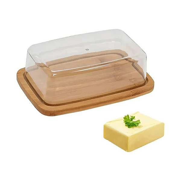 Mantegueira Com Tampa Bambu Lyor 7899768011525