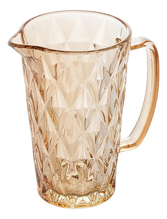 Jarra de Vidro Amber 1L Diamante