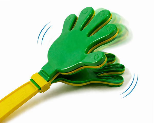 Brinquedo Bate Palma Infantil Plástico