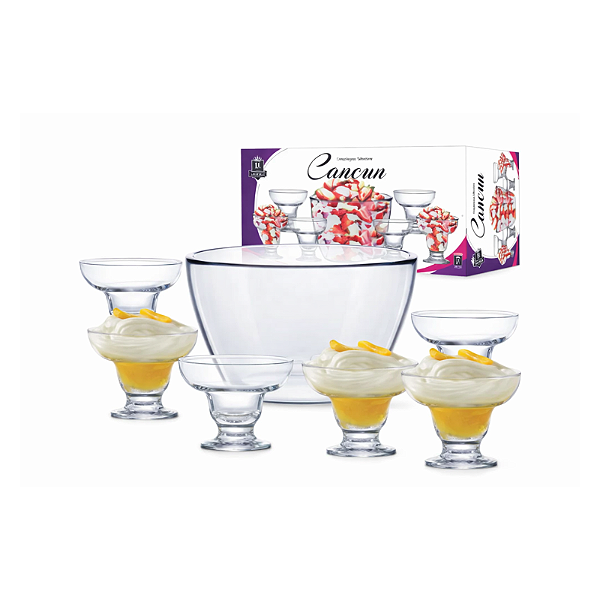 Conjunto Sobremesa Ruvolo Cancun 7 pçs