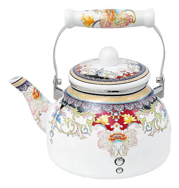 Chaleira Esmaltada Charm Indiana