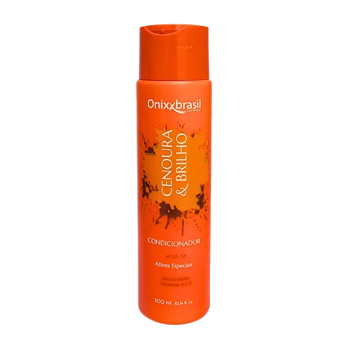 Shampoo Cenoura e Brilho 300ml Rico em Vitaminas