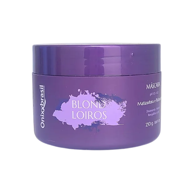 Máscara Blond Loiros 250g - Para Cabelos Loiros e Com Química