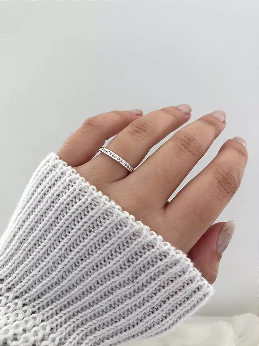 Anel aparador Zircônias