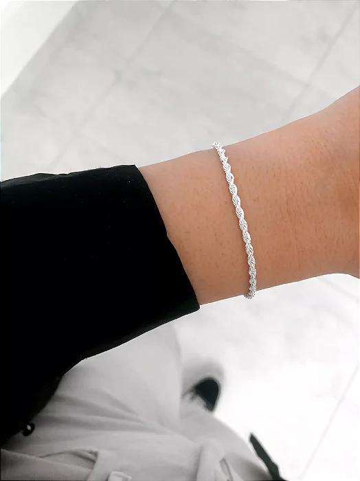 Pulseira cordão baiano torcida