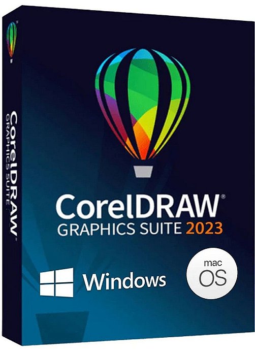 Coreldraw 2023 - Original - Vitalício - C\ Nota Fiscal - (Envio imediato por e-mail)