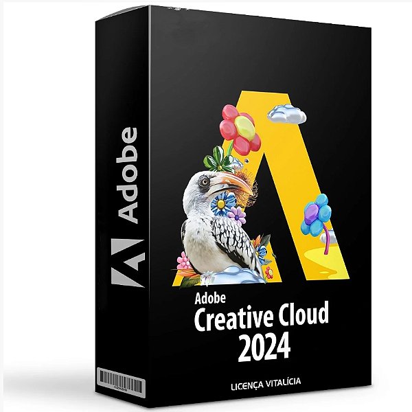 Adobe Creative Cloud 2024 – Licença Vitalícia – Original - C\ Nota Fiscal (Envio imediato por e-mail)