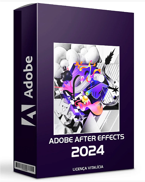 Adobe After Effects 2024 – Licença Vitalícia Original - C\ Nota Fiscal (Envio imediato por e-mail)