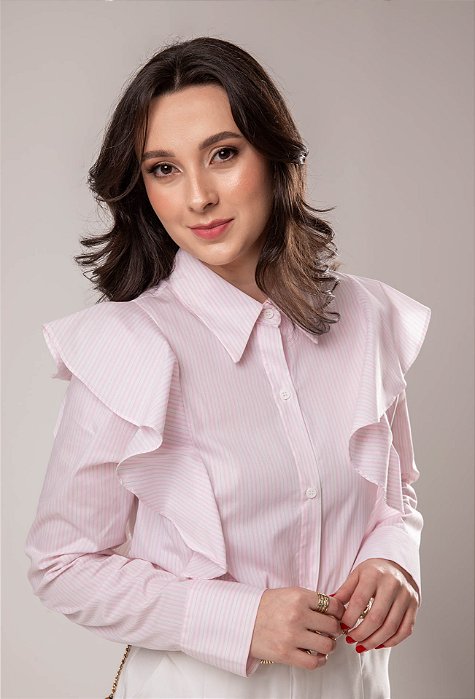 Camisa Babado
