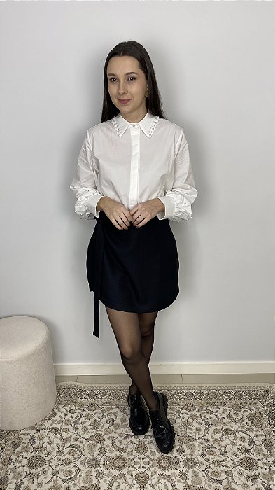 Camisa De Pérolas