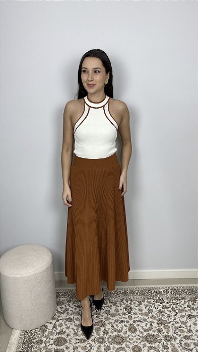 Saia Midi Evasê
