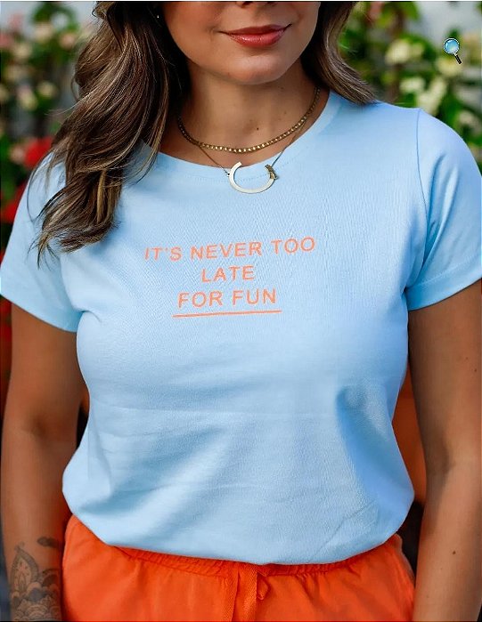 T-SHIRT (Azul claro)