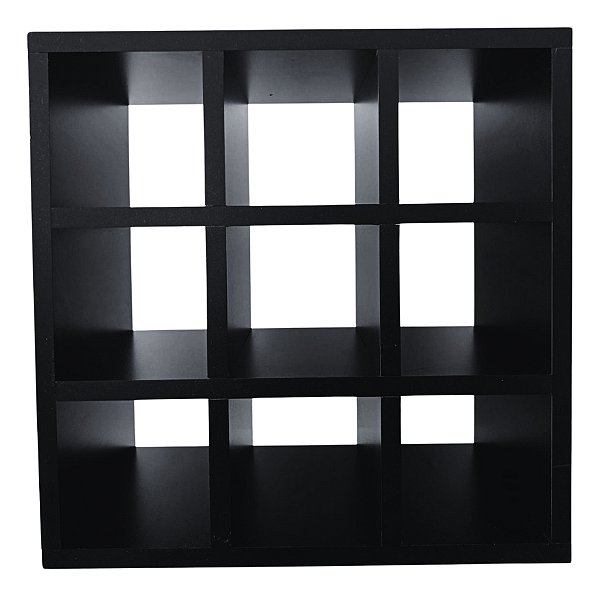 Nicho Multiuso Com 9 Divisões Para Toalhas Multiuso Decorativo Preto Cód.809