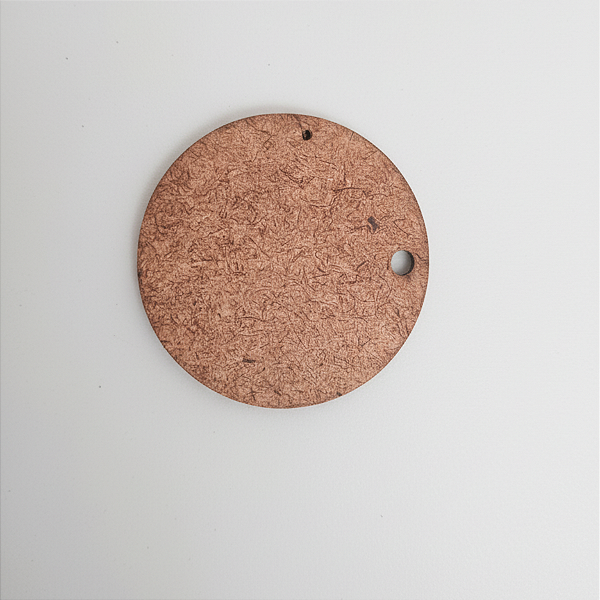 Bolachas 5cm Mdf Com Furo Pintura Chaveiro Circular Bases Artes Apliques