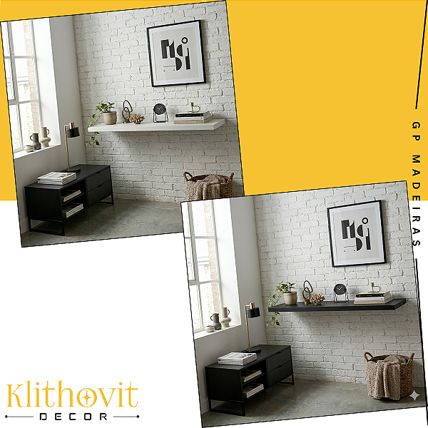 Prateleira Mesa Mdf 15mm 120x40cm Recorte Placa Painel Cód.1302