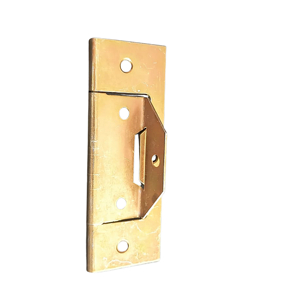 Dobradiça Comum Com Aba 1,5cm Zincado Móveis Antigos Portas