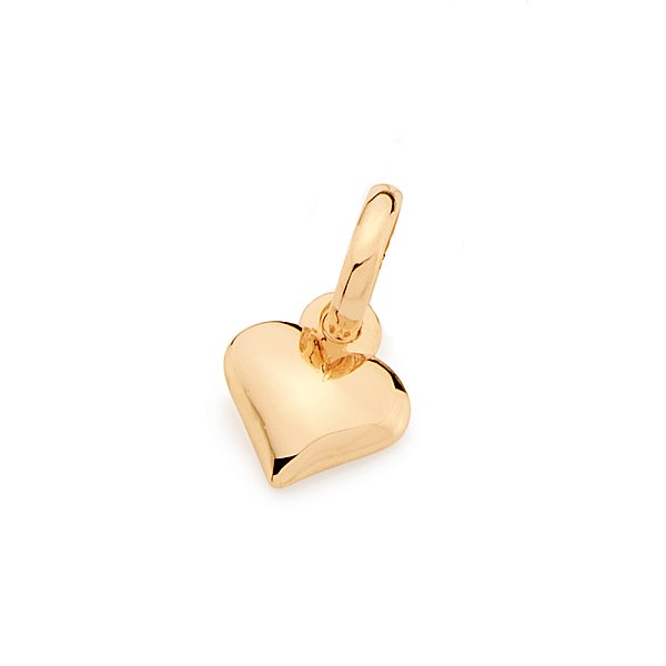 Pingente Banhado A Ouro 18K Coração