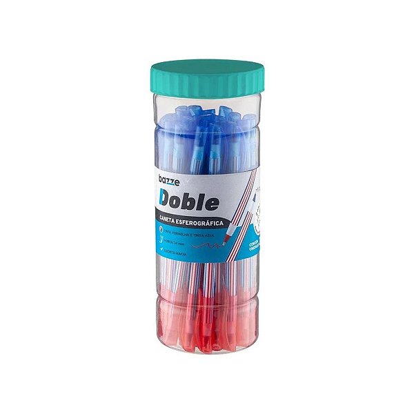 Caneta esferográfica DOBLE BICOLOR -BAZZE -UND