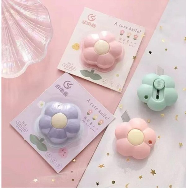 Mini Estilete Fofo Florzinha 1UND