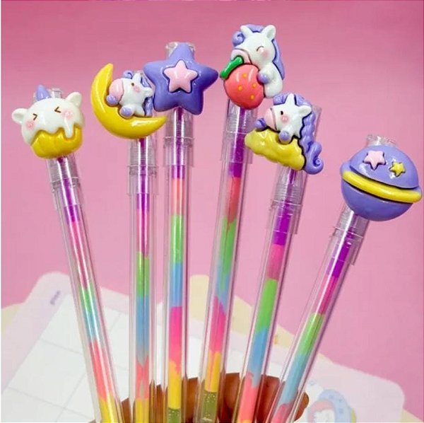 Caneta fofa planeta Unicornio -UND