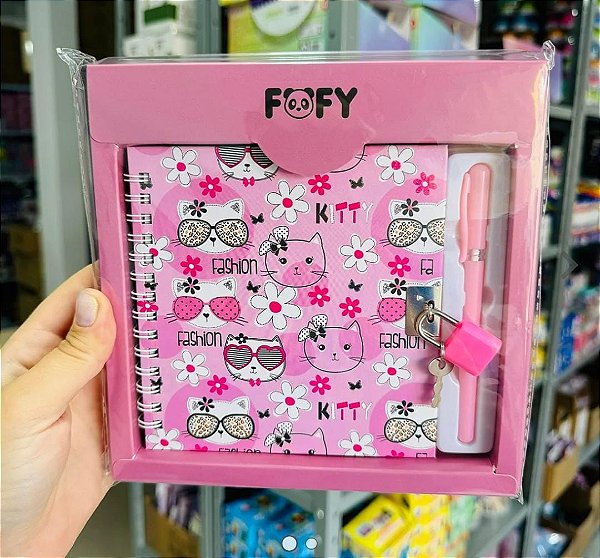 Kit diário Friend Rosa - FOFY