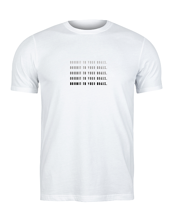 Camiseta Mind in Motion - Commit To Your Goals