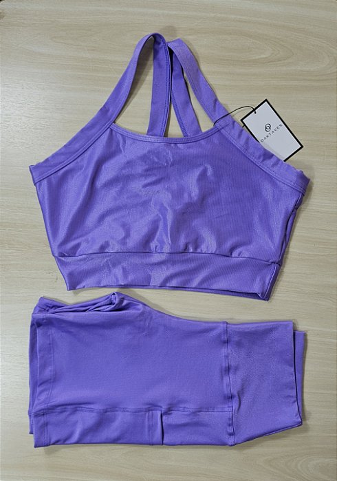 Conjunto de Short com Bolso Canelado - G (com top modelo Resist)