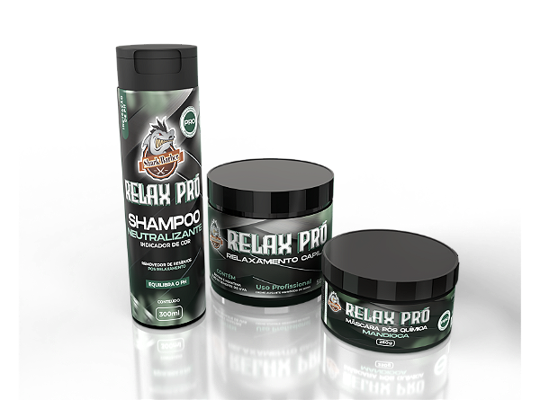 Kit Alisamento Americano Relax Pró - Alisamento Seguro