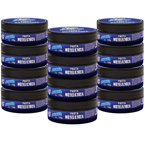 Pasta Modeladora 150g - 12 Unidades