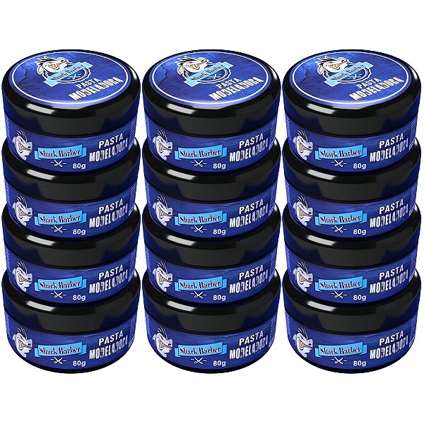 Pasta Modeladora 80g - 12 Unidades