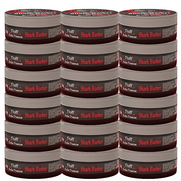 Pasta Modeladora Brilho Premium Extra Forte 150g - 18 Unidades