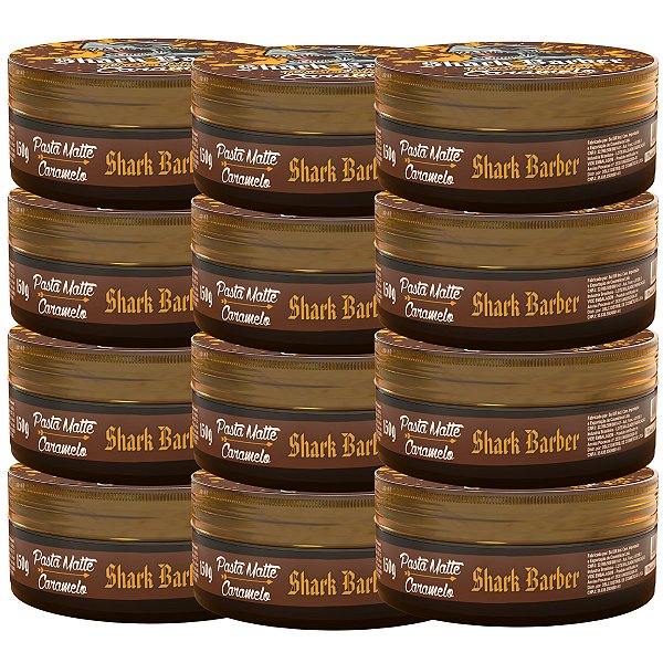 Pasta Matte Caramelo 150g - 12 Unidades